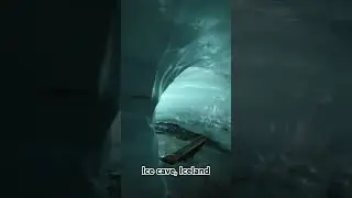 Ice cave in Iceland #travel #iceland #ice #travelworld