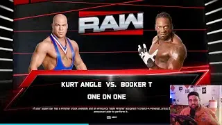 WWE 2K25 - Booker T vs. Kurt Angle [HINDI] Zoheb Modi