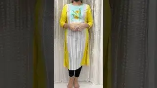 Online Dress haul: Yellow kurti || Amazon find #affordableoutfits #amazonindiafashionweek