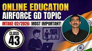 Airforce Intake 02/2026 GD | Online Education | Class 43 | Phase 2 Important Topic