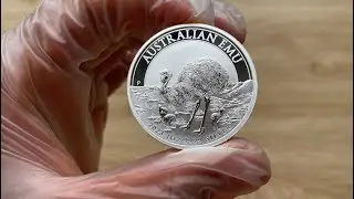 AUSTRALIAN EMU 2023 1oz SILVER BULLION COIN PERTH MINT