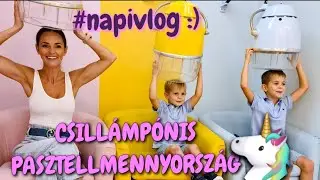LEGELSŐ LIBEGÉS, SZELFIMÚZEUM, CSILLÁMPÓNIK - napiVLOG! :)