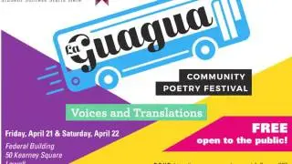 La Guagua Community Poetry Festival (April 2017)--Radio promotion