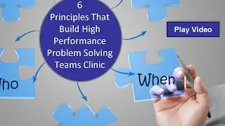6 principles problem solving teams leadership clinic
