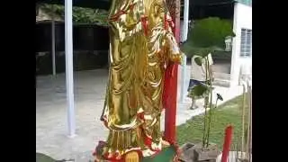 Malaysia Penang Sulinghill big large 160cm high Kuan Yin statue sculpture