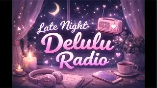 Late Night Delulu Radio 📻 | Healing Loud, Speaking Soft