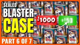 THE HITS WONT STOP!! 🚨FULL CASE PROFIT CHALLENGE🚨PART 6 OF 7 - 2024 TOPPS UPDATE BLASTER CASE