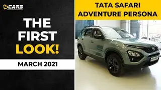 2021 Tata Safari Adventure Persona Walkaround Review | The First Look | March
