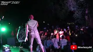 Mwiezy M Preforming at Lusaka TRAPFEST 2021