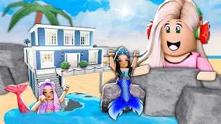 Я построил СЕКРЕТНЫЙ ПЛЯЖНЫЙ ДОМИК, ЧТОБЫ СПАСТИ РУСАЛОК! (Roblox)