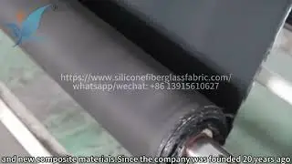 Fireproof Expansion Joint Fabric Silicone Coated 200&deg;C Resistant