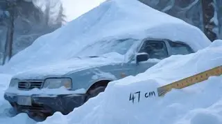 Canada Montreal Buried Alive: Emergency Crews Fight the Historic 1971 Snowstorm