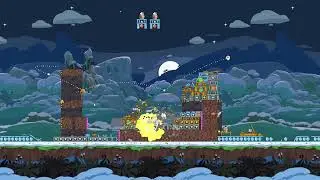 Angry Birds Friends Level 8 Tournament 1695 three stars NO POWER-UP walkthrough 2026-02-05