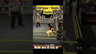 Roman Reigns 450 Spear in Wrestling Empire