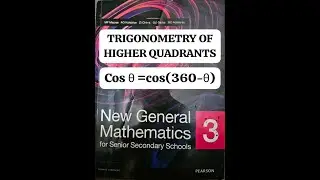 14 Trigonometry of Higher Quadrants | Reduction Formula Explained with CAST Rule | For WAEC, JAMB
