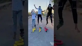 Unique Skating Skills and Techniques You 😇😲 #tiktok #ytshorts #rollerskating #inlineskatingwheels