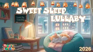 Lullaby for Little Kittens 🐾🌙 Soft Sleep Music with Gentle Female Vocals