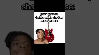 Pov guitar beginners choosing their first electric guitars #guitar #memes #ishowspeedshorts