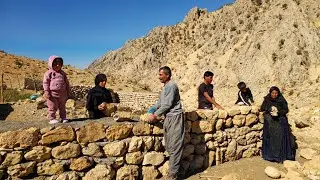 Nomadic Life: Nomadic Life in the Zagros Mountains🏔️ | Expansion of Nomadic Gardens🏕️
