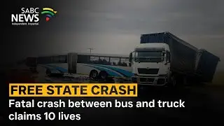 Fatal crash between bus and truck claims 10 lives