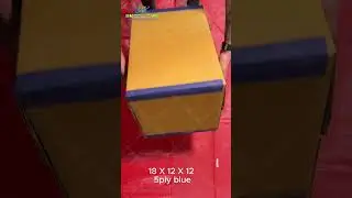 18 X 12 X 12   5ply blue #shorts #viral #trend