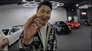 Eric Choi&rsquo;s Porsche GT3rs livery reveal with live painting by @Maxarchos 