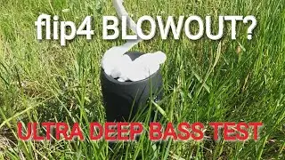 BLOWOUT flip4?😵 | ULTRA DEEP BASS TEST | 90% Volume