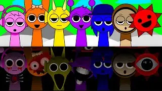 🌟Sprunki Color Swap #01🌈Characters Swap Their Colors🎭incredibox sprunki animation