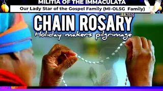 LIVE | DAY 3 | CHAIN ROSARY | KIBEHO HOLIDAY MAKER'S PILGRIMAGE | JAN 2026