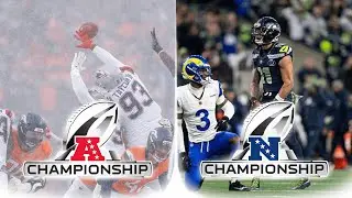 CHAMPIONSHIP SUNDAY HIGHLIGHTS | 2025-26 NFL Playoffs