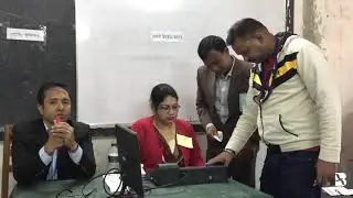 Bangladeshi voters use electronic voting machines for the first time
