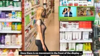 Motion Sensor Digital Advertising Display