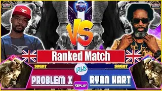 SF6 REPLAY 🔥 PROBLEM X (sagat) VS RYAN HART (sagat) 🔥 High level gameplay