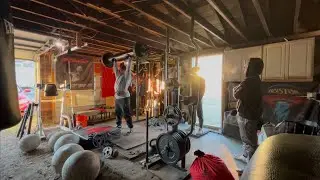 Max Effort Log Press Training 1.12.26