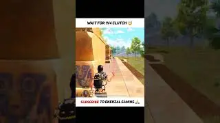 WAIT FOR 1V4 CLUTCH 🤯#shorts#pubgmobile#shortvideo