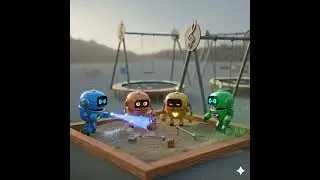 Robot Friends Save the Magic Playground! 🤖✨ | Teamwork Adventure&nbsp;for&nbsp;Kids