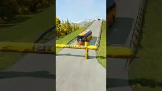 Capsule Bus Vs Log Trap Beam.ng Drive