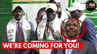 ANGRY UNITED OPPOSITION SPEAKS AFTER GACHAGUA'S ATTACK