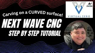 Unlock CURVED CNC Carving! No 3D Software Needed with Next Wave's Virtual Zero!
