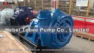 Tobee&reg; 10x8S-G Horizontal Centrifugal Gravel and Sand Pump.