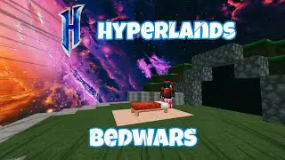 Playing Bedwars on Hyperlands! (MCPE|BedrockEdition|Mobile|Gameplay)