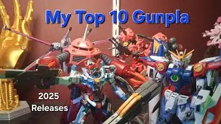 Мой топ-10 моделей Gunpla 2025 года (релизы 2025 года)