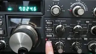 YAESU FT-102 Clarifier Frequency Jump