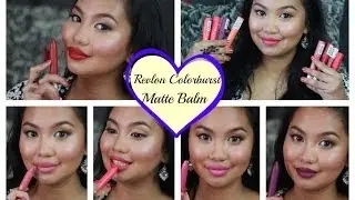 Revlon Colorburst Matte Balm - Review and Swatches