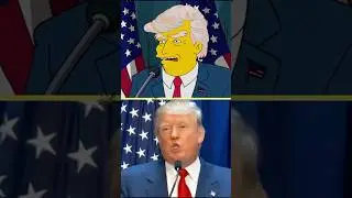 Did the Simpsons really predict Trump's death in 2025? #shorts #shortsvideo  #trending #viralvideo