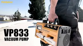 VP833 Vacuum Pump: Safe, Fast, and Future-Proof Performance for HVAC Pros | A3, A2L, and A1