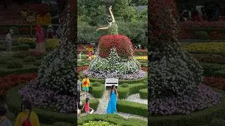 Love Garden at Ba Na Hills Sunworld tourist area - Da Nang Vietnam #flowers #travel #nature #garden
