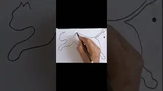 Draw Jumping Tiger