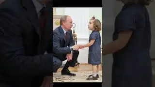 Putin Pure Love with Child 💞 #shorts #viral #video #putin #russia #ukraine