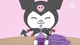 Kuromi Water Inflation meme XD